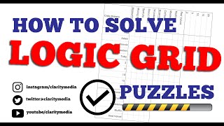 How to Solve Logic Grid Puzzles [upl. by Godfrey708]