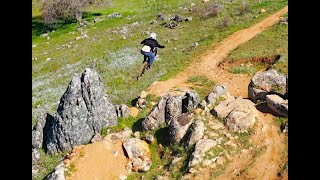 Exchequer Extravaganza Enduro 2023  Gap Jump and the Waterfall [upl. by Yankee]