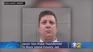 Police Officer Jason Van Dyke Transferred To Rock Island County Jail [upl. by Iolande]