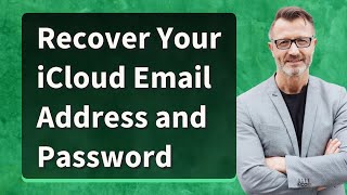 Recover Your iCloud Email Address and Password [upl. by Nillor300]