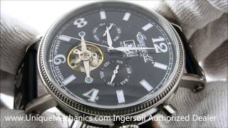 Ingersoll IN1804BK Automatic Stainless Steel Mens Watch Review [upl. by Goldfarb]