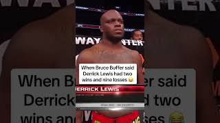 Derrick Lewis’ reaction 😂 [upl. by Etteragram]