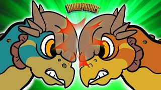 Pachycephalosaurus Song  Dinosaur Songs from Dinostory by Howdytoons S2E5 [upl. by Mini]