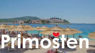 Primosten w Dalmacji  plaże atrakcje sklepy stare miasto co zobaczyć Primošten in Croatia [upl. by Edualcnaej]