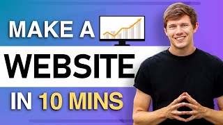 How To Build A Website in 10 Minutes Wordpress Tutorial 2024 [upl. by Ahsinert]