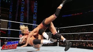 RVD Dolph Ziggler amp Big E vs Cesaro amp RybAxel WWE Main Event July 1 2014 [upl. by Drarehs]