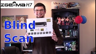 Zgemma H7 UHD 4k Blind Scan Setup Tutorial for Free To Air Satellite TV [upl. by Eissert]