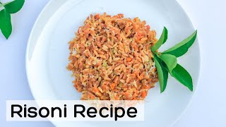 Risoni Recipe  Easy and Healthy Recipe [upl. by Uokes]