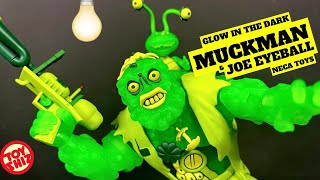 2022 TMNT SEWER HEROES TOXICITY NOW  GITD Muckman amp Joe Eyeball  Target Excl TMNT  NECA Toys [upl. by Trust]