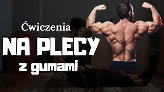 5 ĆWICZEŃ NA PLECY Z GUMAMI [upl. by Oicnevuj]