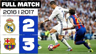 Real Madrid vs FC Barcelona 23 20162017 PARTIDO COMPLETO [upl. by Rol]