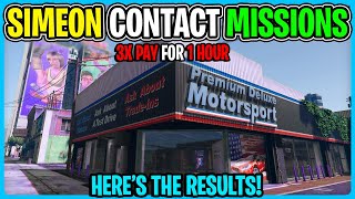 I Did 1 Hour Of SIMEON CONTACT Missions at 3X PAY So You Dont Have To Simeons export requests [upl. by Stoll]