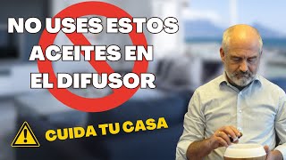 Difusores de aromas Precauciones ❌ 20 aceites esenciales que no debes usar en el difusor [upl. by Joleen]