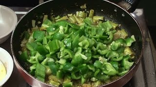 Capsicum Recipe  Video Tutorials  English [upl. by Ardis397]