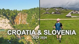 A Scorching Hot Road Trip  Croatia and Slovenia [upl. by Justina]