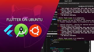 How to Install Flutter on Ubuntu 2104 with Android Studio  Updated 2021 [upl. by Coridon]