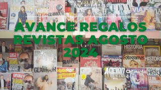 AVANCE REGALOS REVISTAS AGOSTO 2024🎁 [upl. by Papke937]