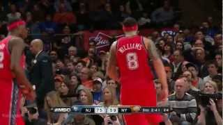 Deron Williams 38 points 8 3pointers vs Knicks full highlights [upl. by Spear]