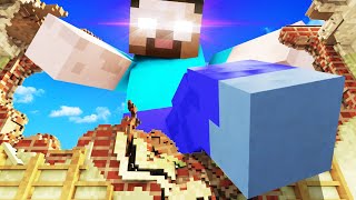 HUGE Minecraft Herobrine ATTACKS a School Teardown Mods [upl. by Maziar]