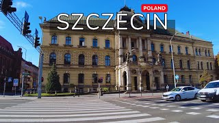 City of Szczecin Poland 🇵🇱 Walking Tour Harbour Gate  General Anders Park [upl. by Anauqes]