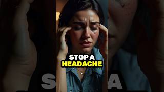 Eat THESE to stop a Headache INSTANTLY foodfacts healthtips shorts [upl. by Assiruam]