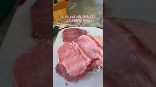 How to Butterfly a Pork Loin for Schnitzel [upl. by Nonnad]