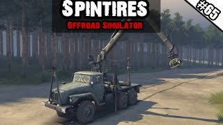 SPINTIRES Hardcore 65  Die neue Taktik ★ Lets Play Spintires [upl. by Marmion]