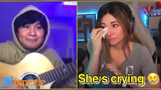 Francis Karel Compilation Omegle Reactions 2021 She is crying [upl. by Amelus689]