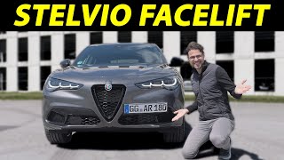 2023 Alfa Stelvio Veloce facelift driving REVIEW [upl. by Melli585]