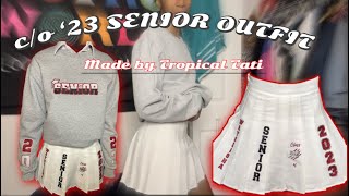 Watch me CUSTOMIZE my SENIOR ‘23 outfit [upl. by Leo]