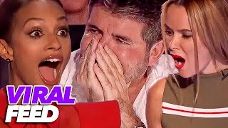 When JUDGES REGRET Buzzing AUDITIONS On GOT TALENT  VIRAL FEED [upl. by Otxis]