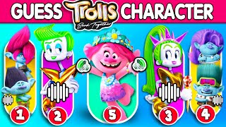 Guess the TROLLS BAND TOGETHER Character by Voice amp Song [upl. by Ahlgren36]