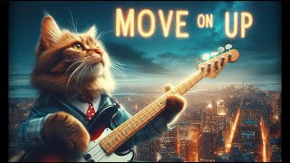 Curtis Mayfield  Move on Up Bass Cover Bass Tabs in Video FREE TAB IN DESCRIPTION [upl. by Friday]