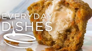 InsideOut Carrot Cake Muffins [upl. by Orton785]