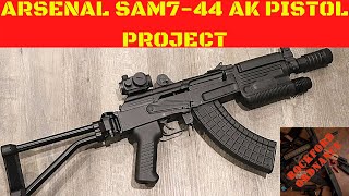 ARSENAL SAM7 44 PISTOL [upl. by Naujek]