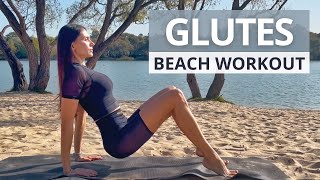 Buttocks Workout on the Beach  Juli Kruchkova [upl. by Aksoyn]