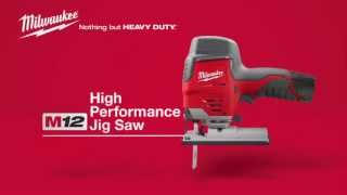 Milwaukee® M12™ High Performance Jig Saw 244521 [upl. by Rramel]