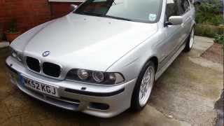 BMW 530I M SPORT E39 WALK ROUND [upl. by Adnolay]