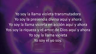 💜 LA LLAMA VIOLETA TRANSMUTADORA  El Maestro Saint Germain y el Séptimo Rayo [upl. by Roberson]