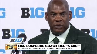 MSU suspends Coach Mel Tucker during Title IX investigation [upl. by Amalia]