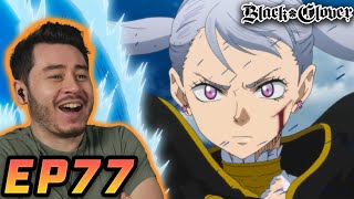 NOELLE VS SOLID  Black Clover Episode 77  Reaction amp Review [upl. by Soiritos702]