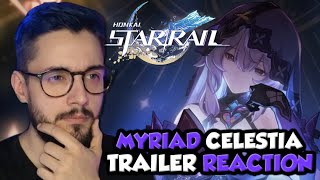 Myriad Celestia Trailer Fables About the Stars Part 1 REACTION  Honkai Star Rail [upl. by Youlton779]