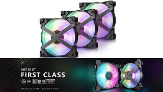 A different case fan Deepcool MF120GT Case Fans Unboxing and Quick overview [upl. by Dowell]