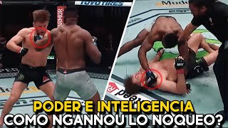 PODER y ESTRATEGIA  ¿Cómo Francis Ngannou NOQUEO a Stipe Miocic  Ngannou vs Miocic 2 ANALISIS [upl. by Cirdla]