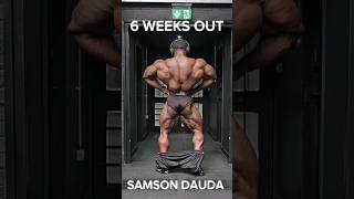 SAMSON DAUDA BACK 6 WEEKS OUT mrolympia2024 ⭕ [upl. by Alford]