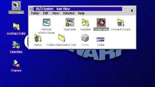 How to create utility diskettes and remove OS2 Warp 4 [upl. by Fihsak]