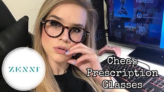 Zenni Optical Review  CHEAP PRESCRIPTION GLASSES [upl. by Nediarb]