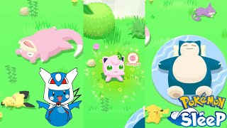 Pokemon Sleep Shiny Jigglypuff Encounter [upl. by Therine]