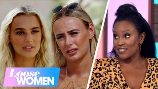 Millie amp Lillies Love Island Liam Chat Sparks Debate About Meeting The Other Woman  Loose Women [upl. by Berny]