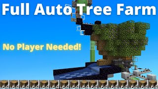 Easy Azalea Tree Farm Tutorial Minecraft 119  Full Automatic [upl. by Itsur]